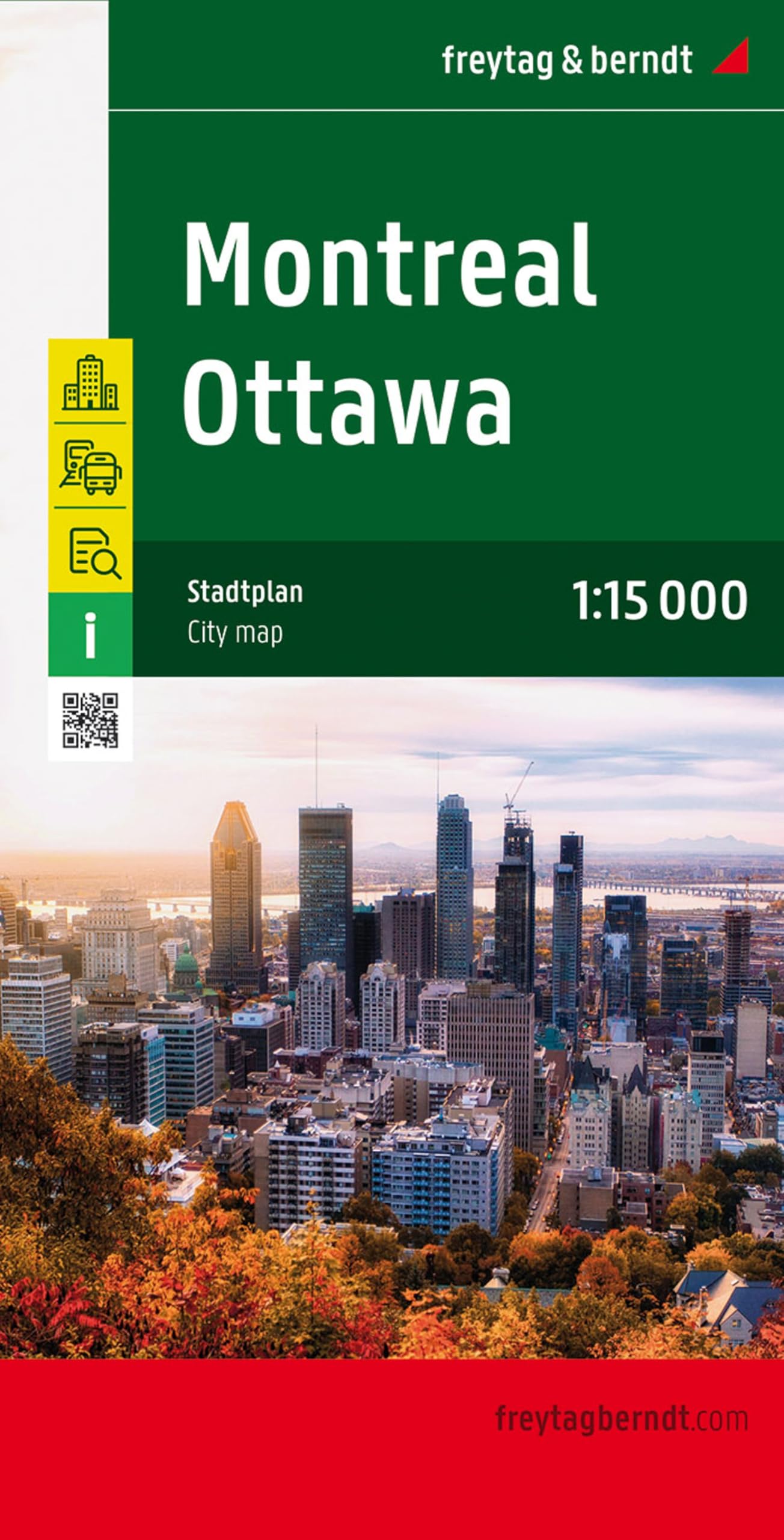 Ottawa - Montreal: 1:15000 (freytag & berndt Stadtplan, Band 522) Leisure, Home & Garden