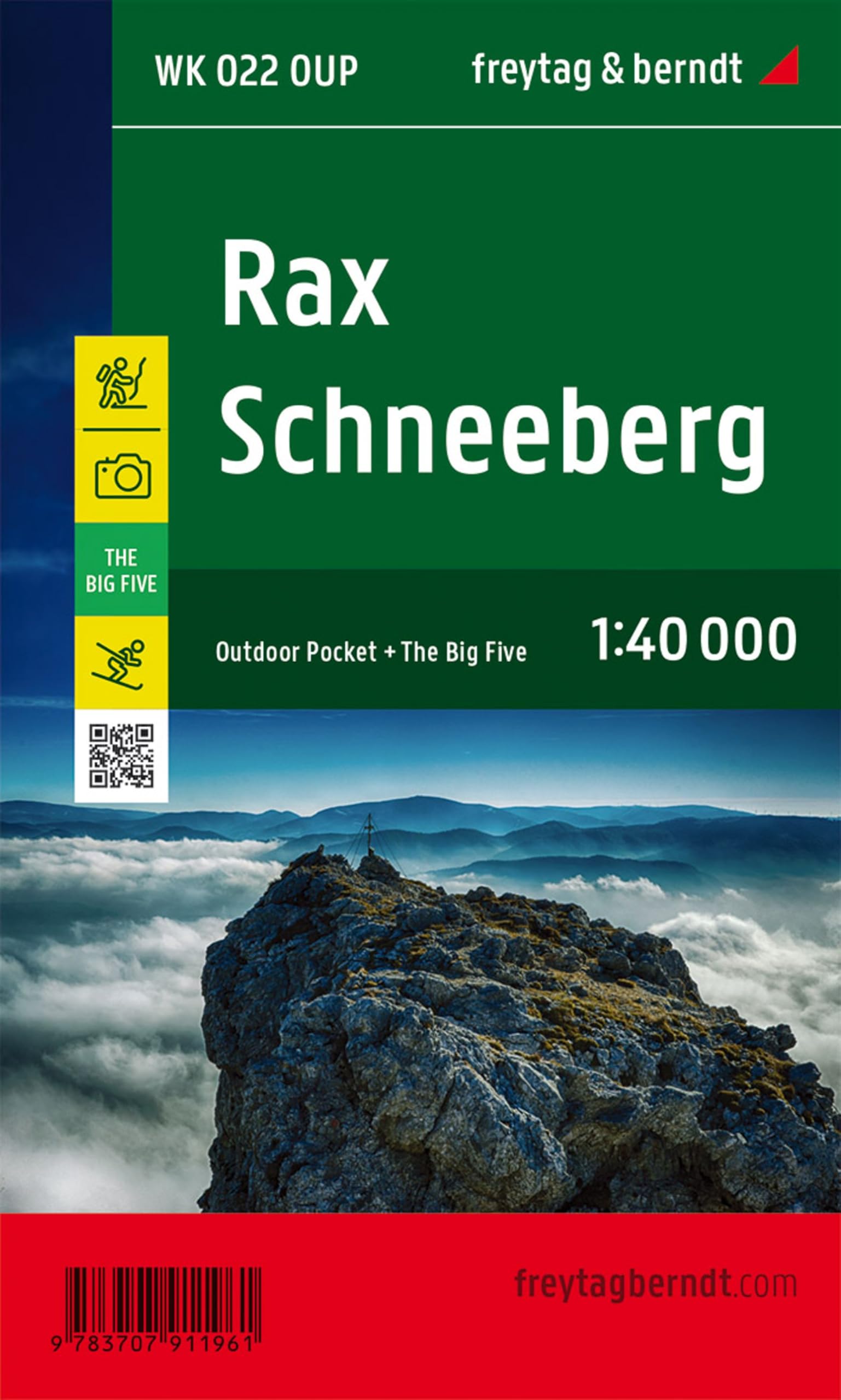 freytag & berndt Wanderkarte WK 022 OUP Rax - Schneeberg 1:40.000: Wandelkaart 1:40 000 (freytag & berndt Wander-Rad-Freizeitkarten) Leisure, Home & Garden