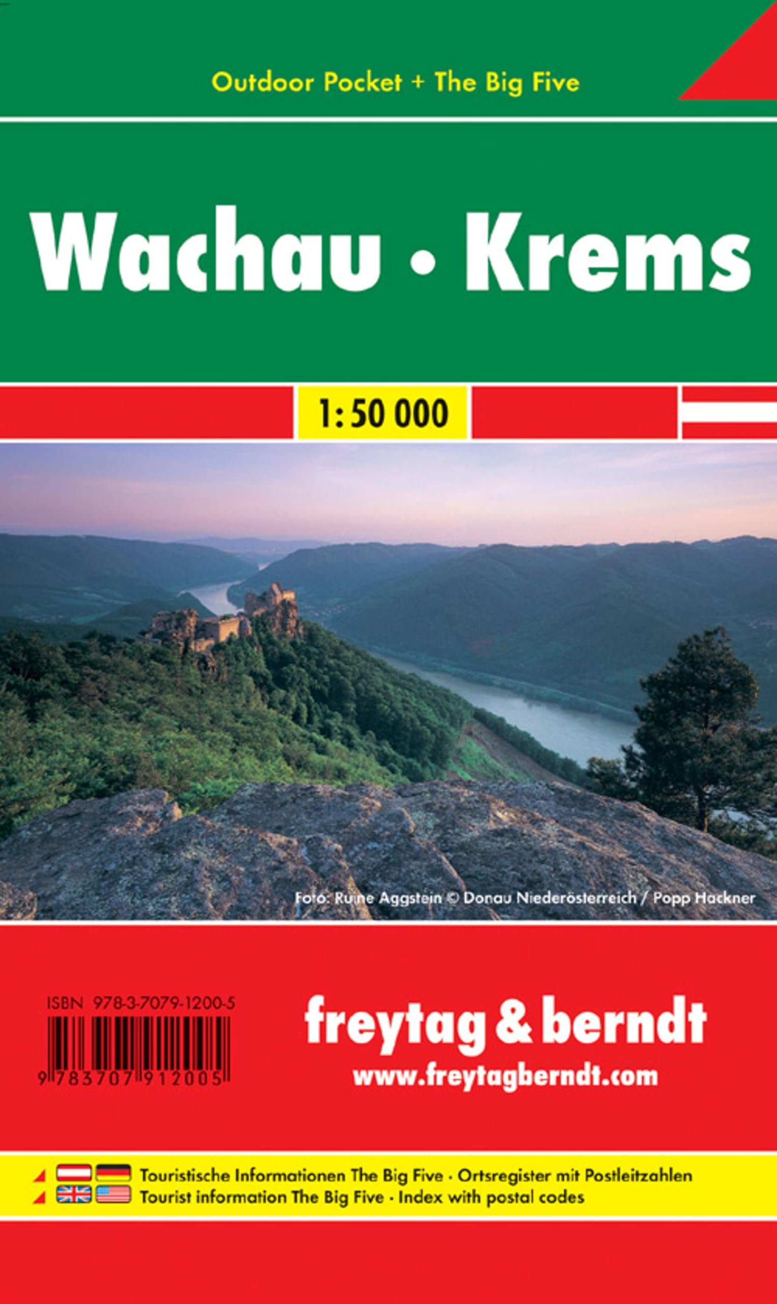freytag & berndt Wanderkarte WK 071 OUP Wachau - Krems 1:40.000 Leisure, Home & Garden