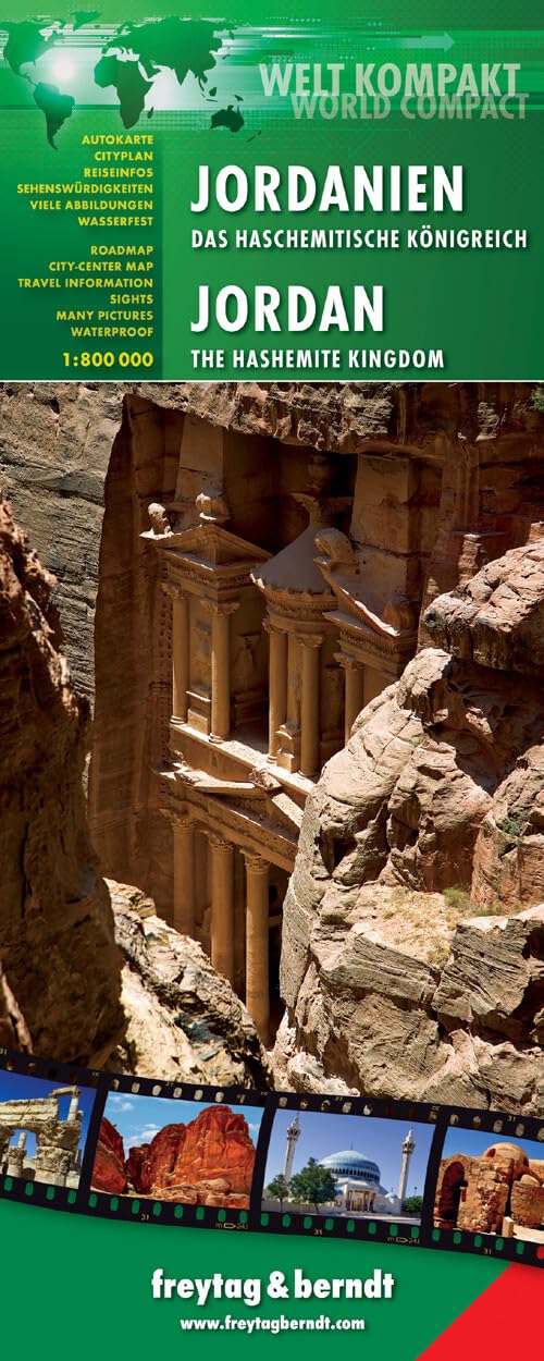 Jordanien - Das haschemitische Königreich, Welt Kompakt Serie: 1:800.000 (freytag & berndt Auto + Freizeitkarten) Leisure, Home & Garden