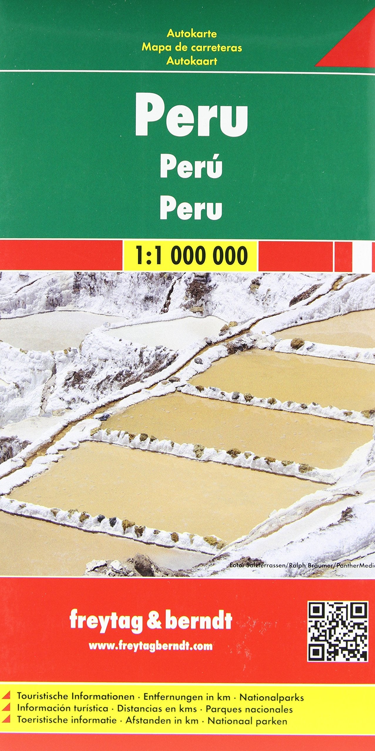 Peru, Autokarte 1:1 Mio.: Touristische Informationen. Entfernungen in km. Nationalparks (freytag & berndt Auto + Freizeitkarten, Band 199) Leisure, Home & Garden