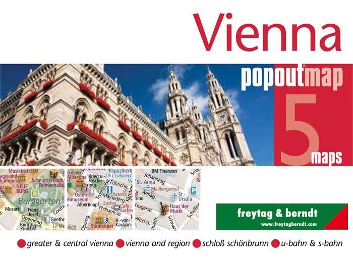 Vienna - Wien, PopOut Map book