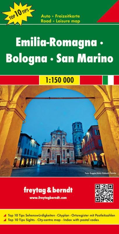 Emilia - Romagna - Bologna 1 : 150 000 book