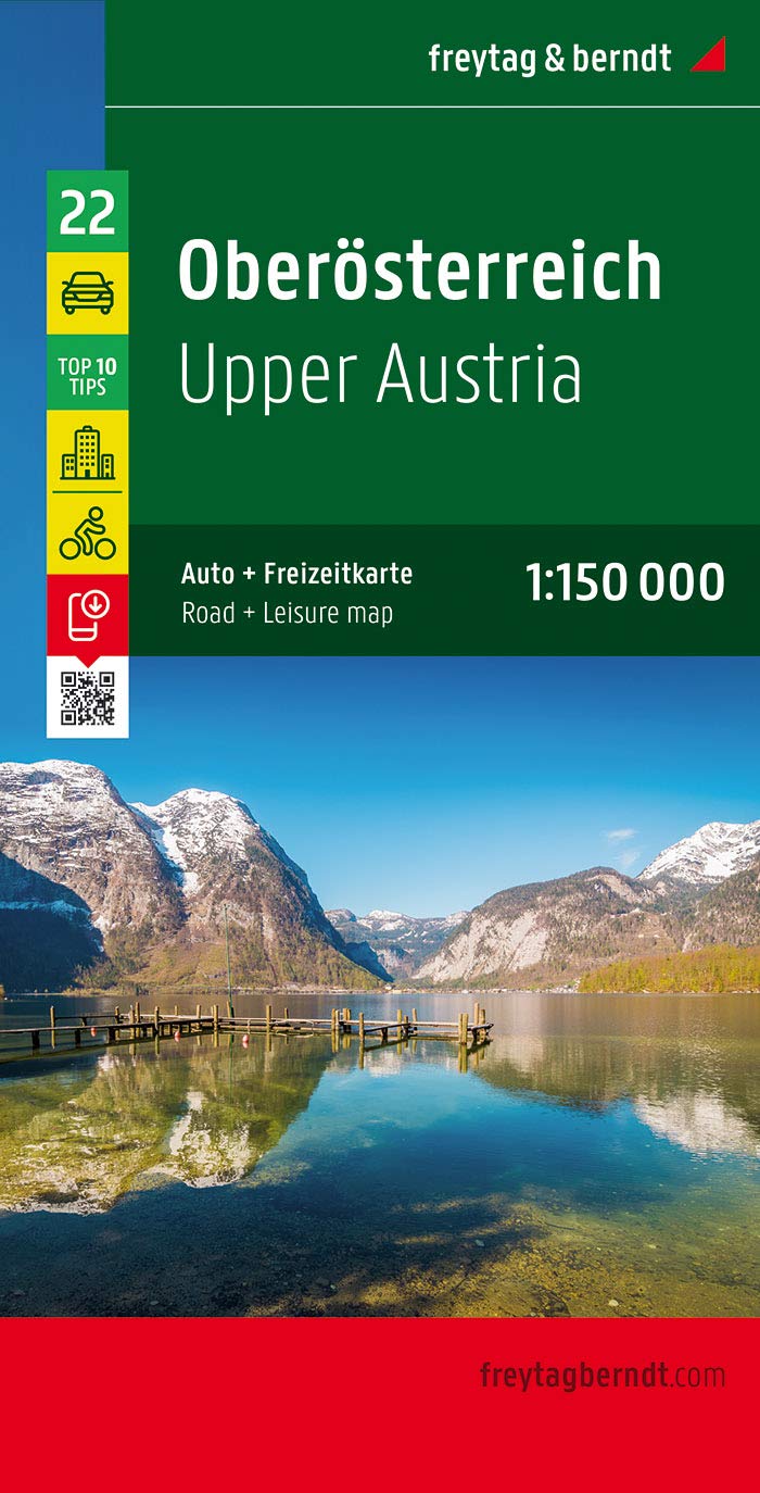 Oberösterreich 1 : 150 000 Autokarte Leisure, Home & Garden