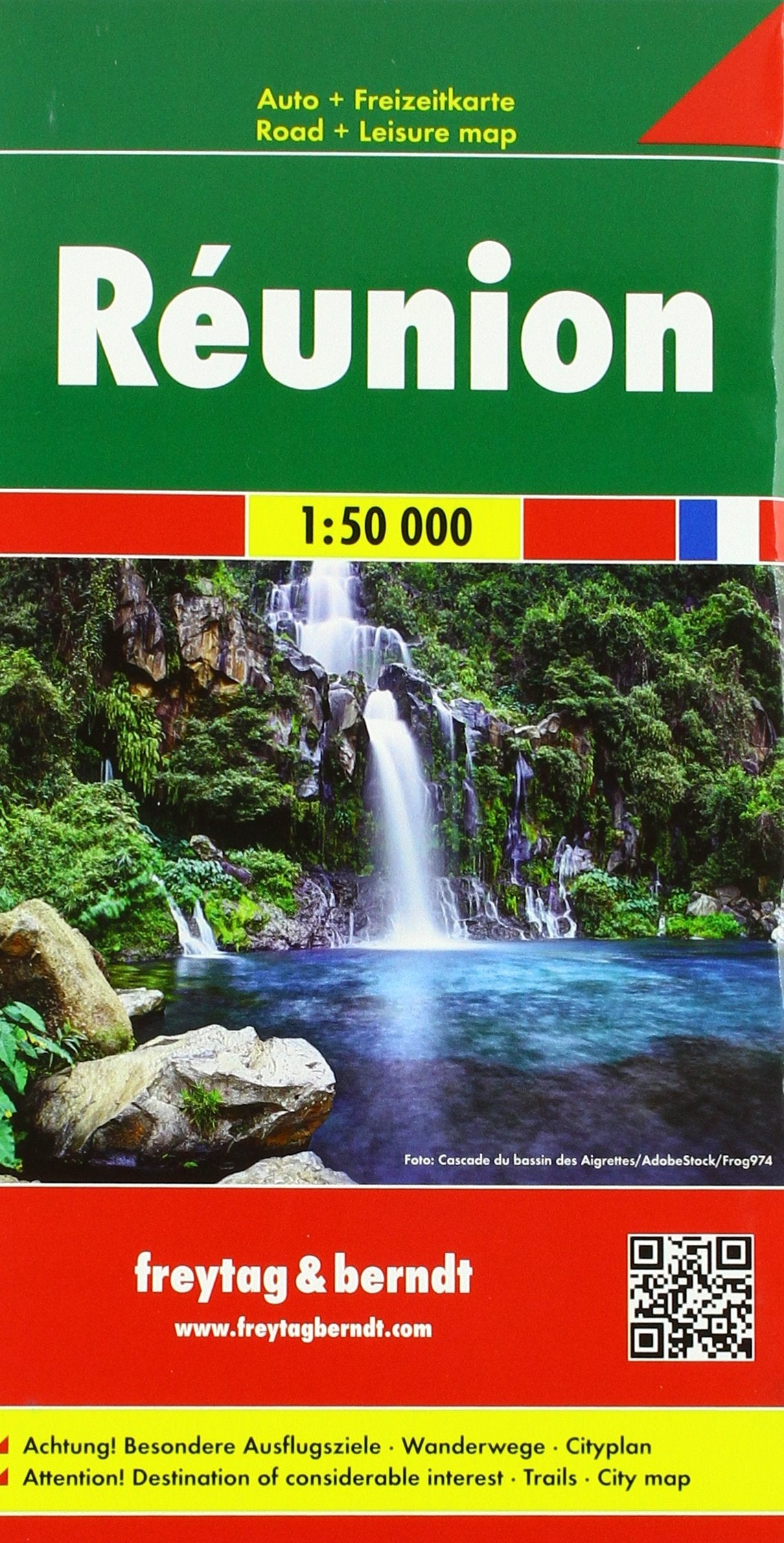 Réunion, Autokarte 1:50.000 book