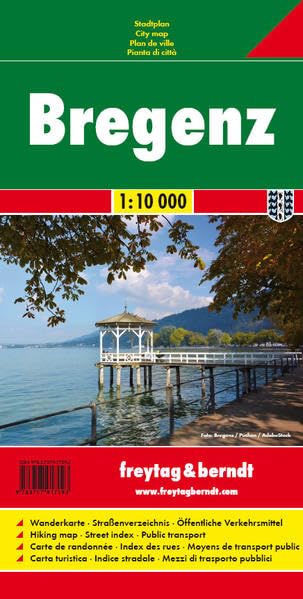 Bregenz, Stadtplan 1:10.000 Leisure, Home & Garden