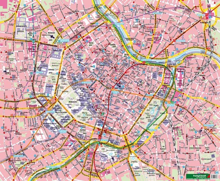 Wien, Stadtplan, 1:6.250, Poster (freytag & berndt Stadtplan) Leisure, Home & Garden