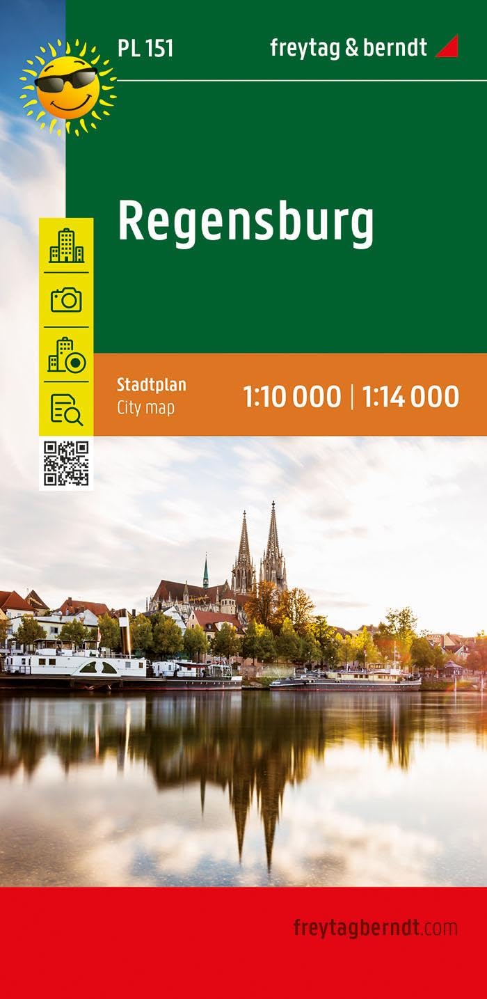 Regensburg, Stadtplan 1:14.000 (freytag & berndt Stadtplan) Leisure, Home & Garden