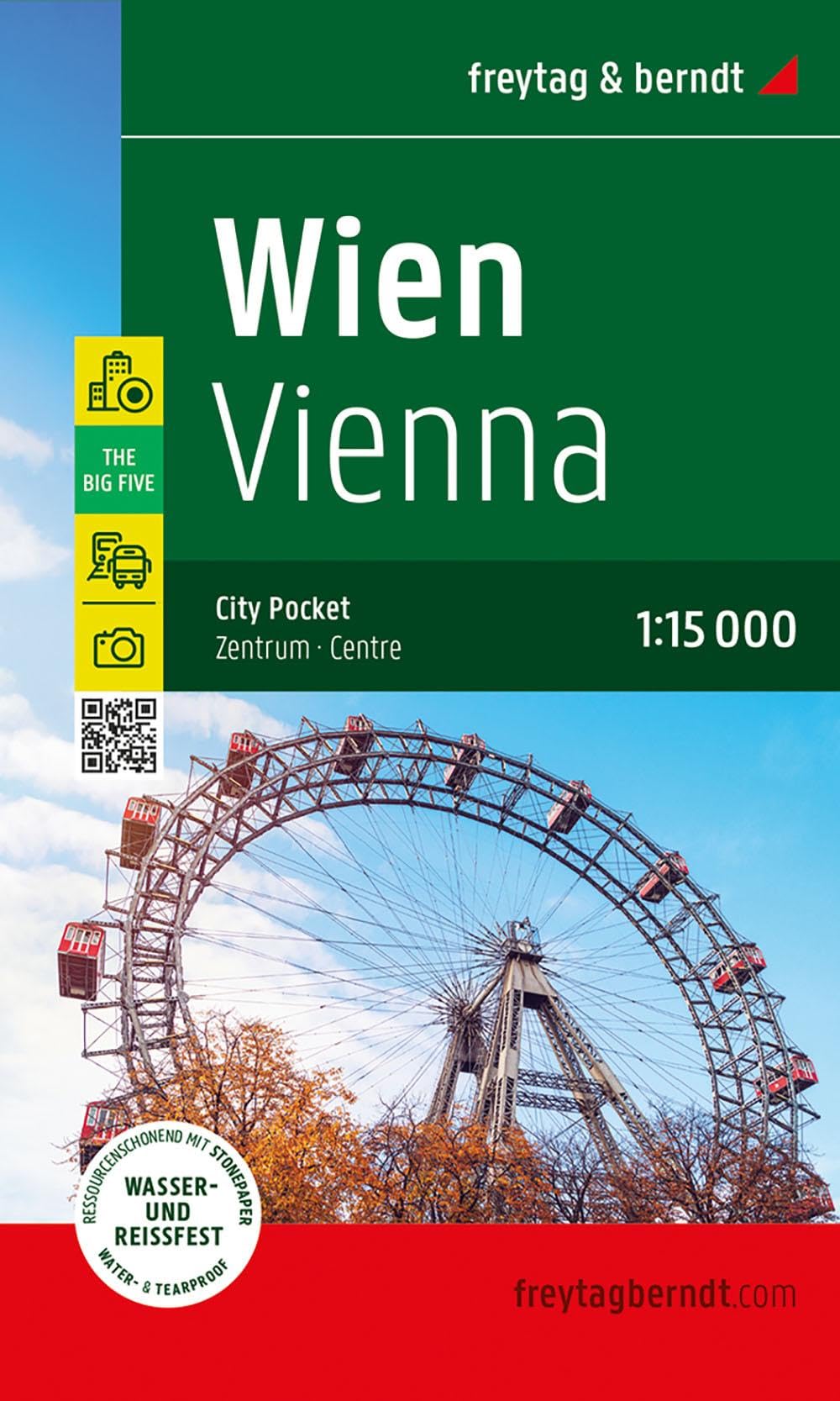 freytag & berndt Innenstadtplan Wien 1:15.000 Leisure, Home & Garden Books