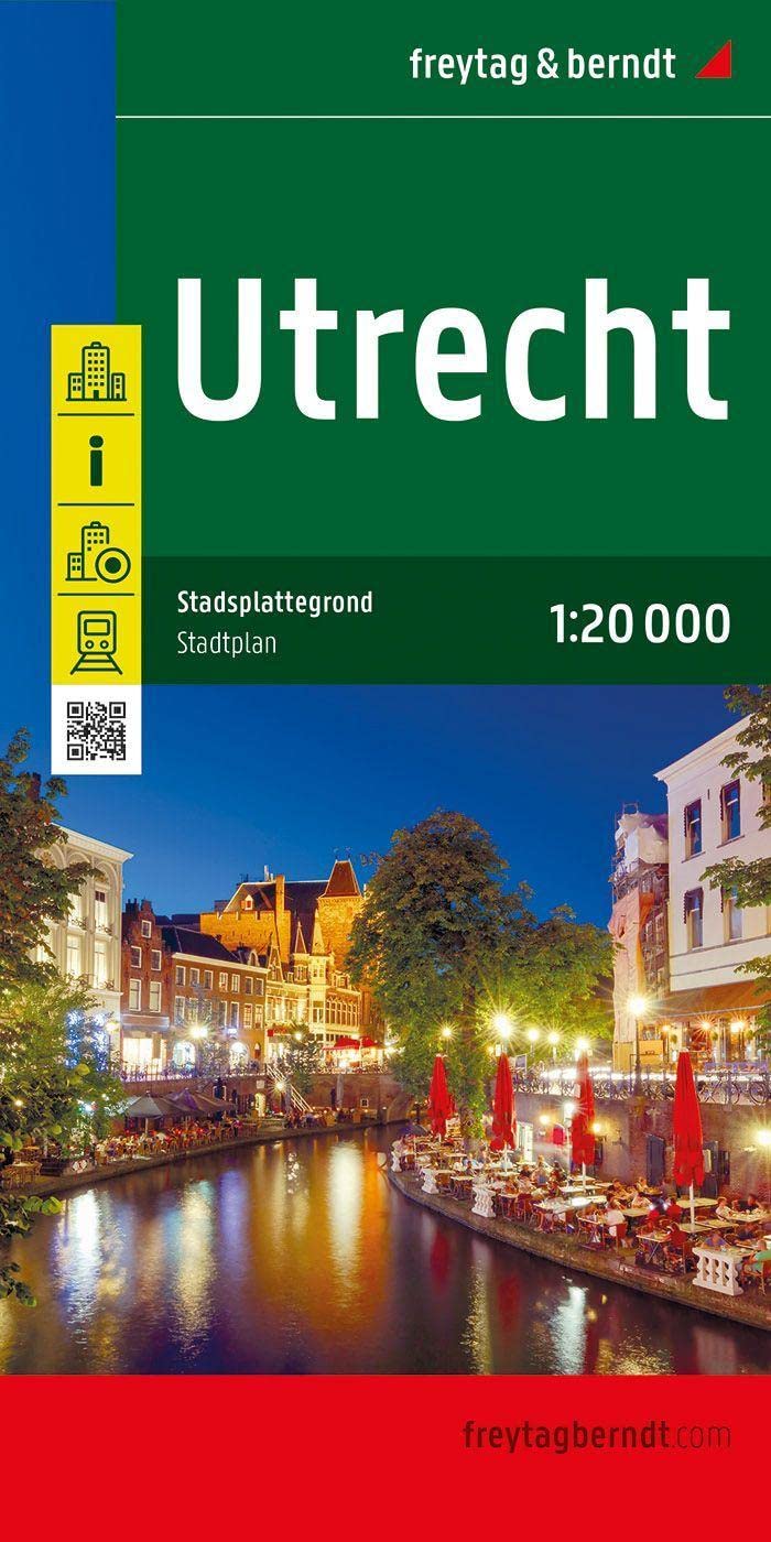 Utrecht, Stadtplan 1:20.000, freytag & berndt: Stadsplattegrond schaal 1 : 20.000 (freytag & berndt Stadtpläne) Leisure, Home & Garden