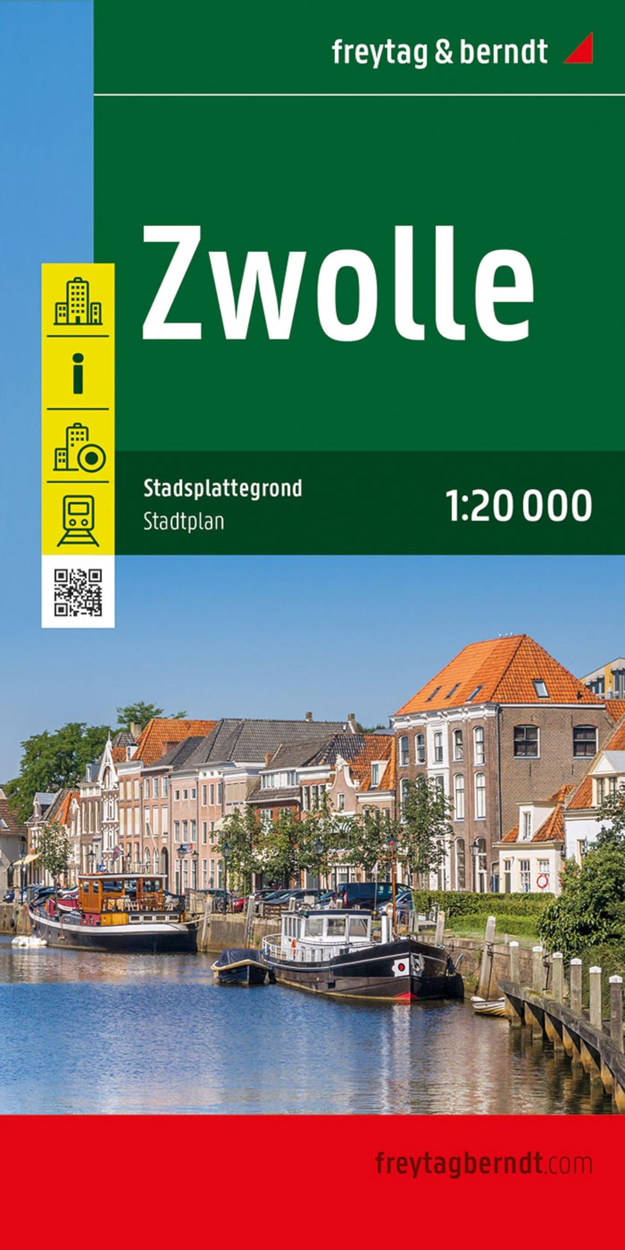 freytag & berndt Stadtplan Zwolle 1:20.000 Leisure, Home & Garden