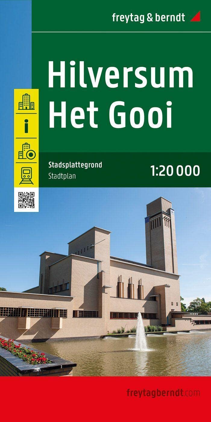 Hilversum / 't Gooi, Stadtplan 1:20.000, freytag & berndt: Stadsplattegrond schaal 1 : 20.000 (freytag & berndt Stadtpläne) Leisure, Home & Garden