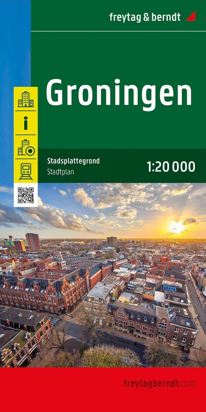 Groningen, Stadtplan 1:20.000, freytag & berndt Leisure, Home & Garden