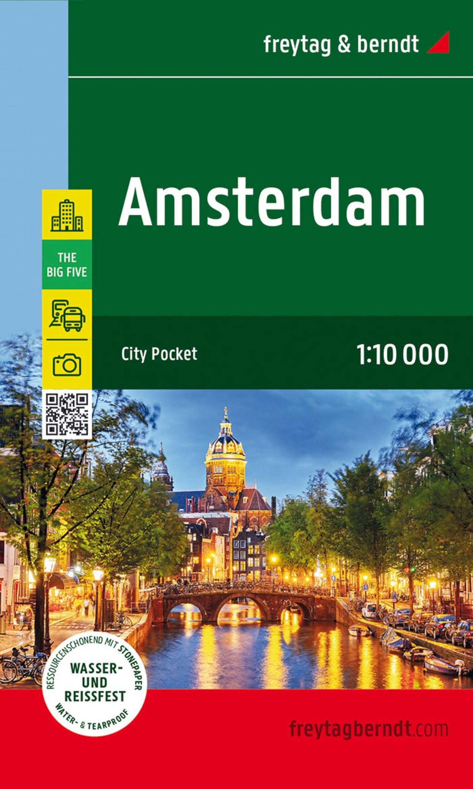 freytag & berndt Innenstadtplan Amsterdam 1:10.000 Leisure, Home & Garden