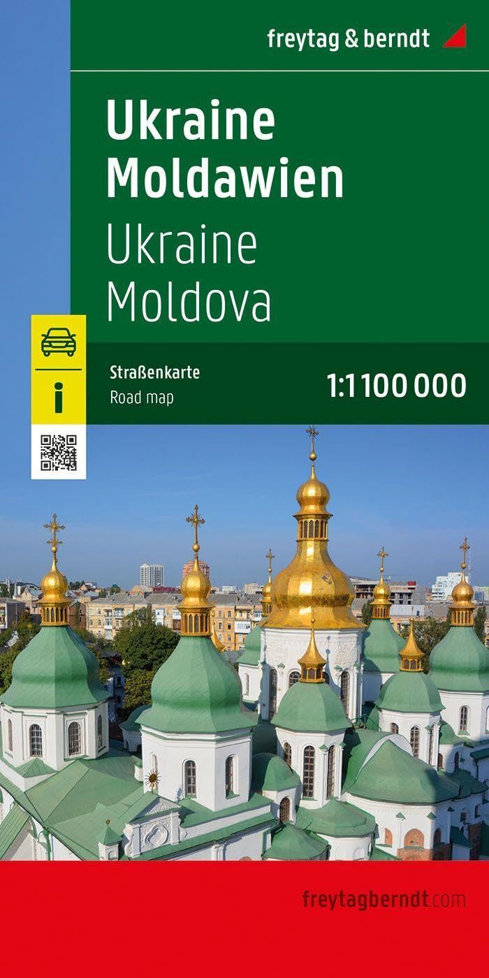 Ukraine - Moldawien, Straßenkarte 1:1.000.000, freytag & berndt (freytag & berndt Auto + Freizeitkarten) Leisure, Home & Garden