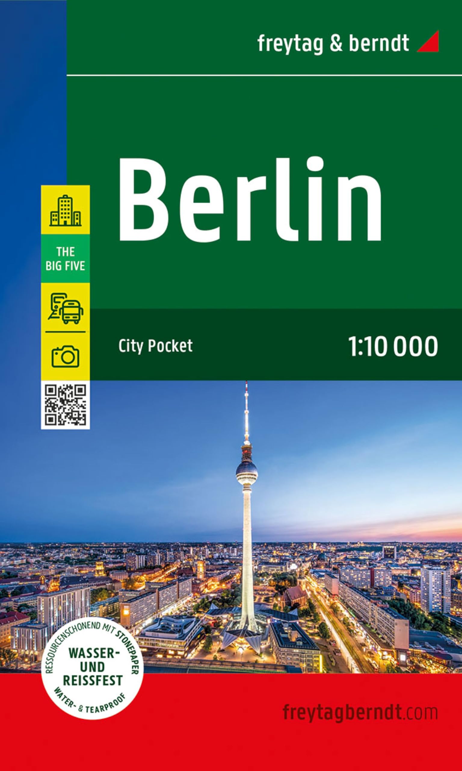 freytag & berndt Innenstadtplan Berlin 1:10.000 Leisure, Home & Garden