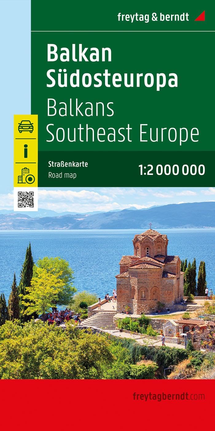 Balkan - Südosteuropa, Straßenkarte 1:2.000.000, freytag & berndt (freytag & berndt Auto + Freizeitkarten) Leisure, Home & Garden