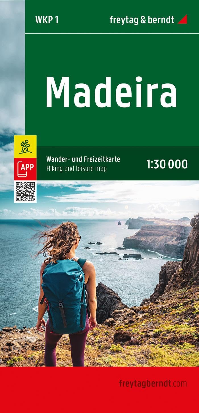freytag & berndt Wanderkarte WKP 1 Madeira 1:30.000 Leisure, Home & Garden