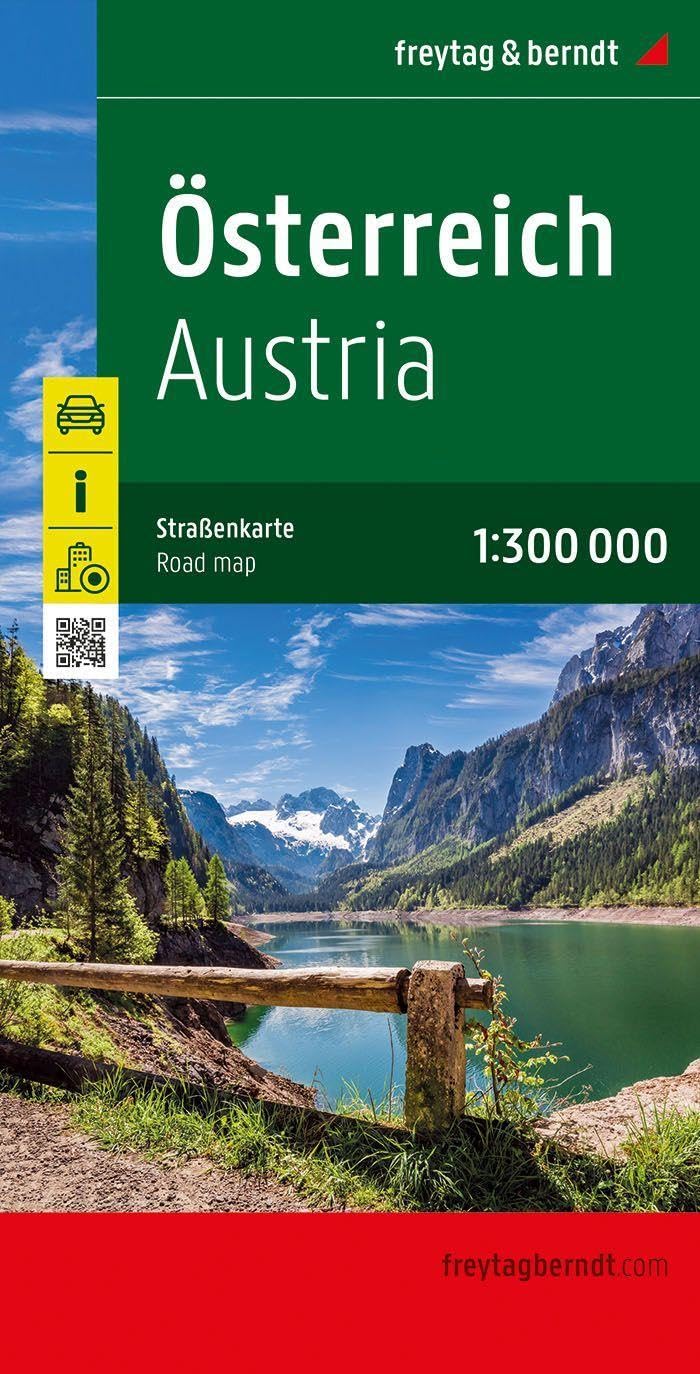 Österreich, Straßenkarte 1:300.000, freytag & berndt: Mit Innenstadtplänen (freytag & berndt Auto + Freizeitkarten) Leisure, Home & Garden