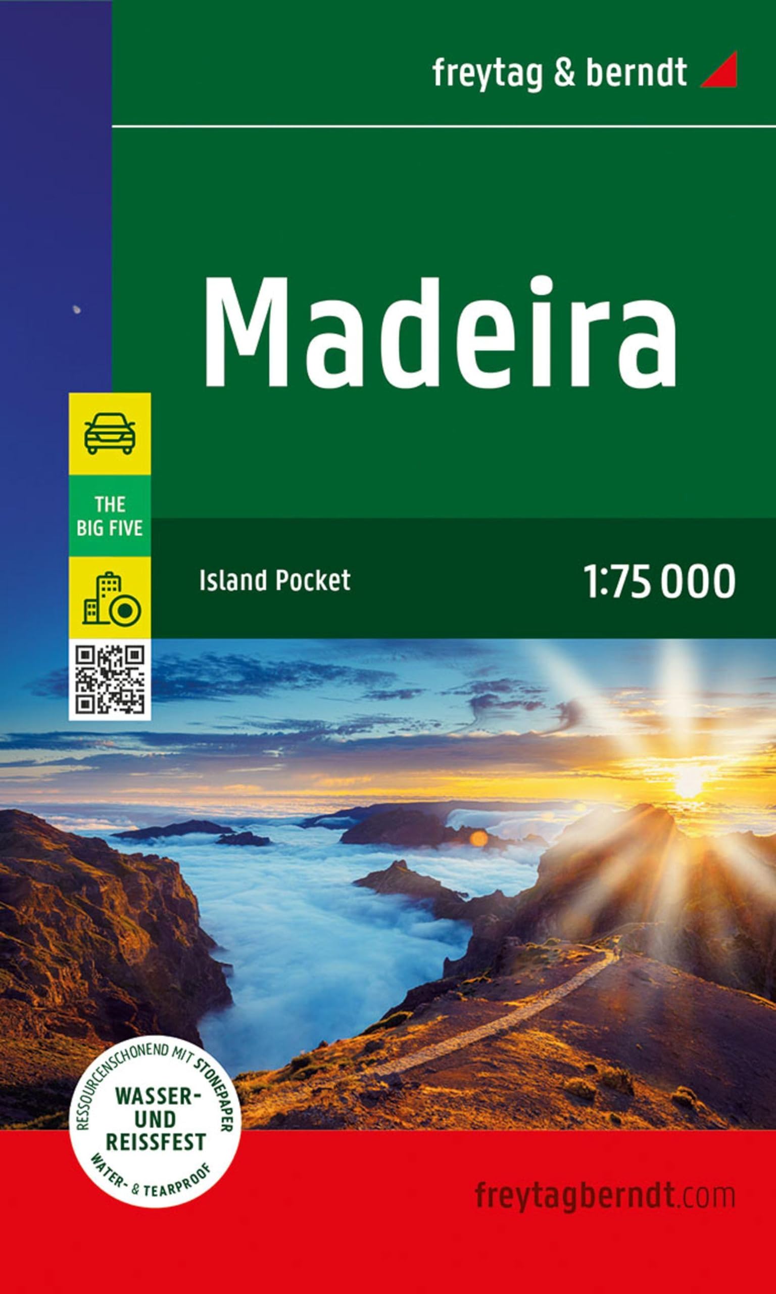 freytag & berndt Straßenkarte Madeira 1:75.000 Leisure, Home & Garden