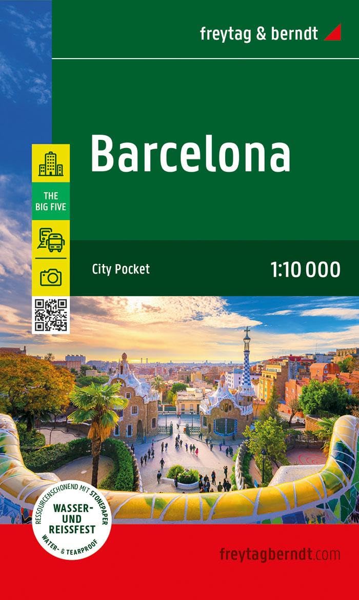 Barcelona, Stadtplan 1:10.000, freytag & berndt Leisure, Home & Garden