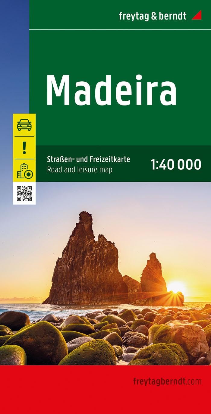 Madeira, Straßen- und Freizeitkarte 1:40.000, freytag & berndt: Inklusive Infoguide mit Ausflugszielen (freytag & berndt Auto + Freizeitkarten) Leisure, Home & Garden