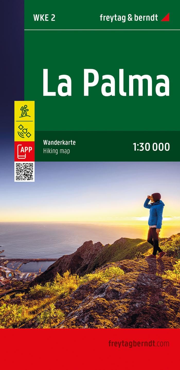 La Palma, Wanderkarte 1:30.000, freytag & berndt: 1:30,000 scale (freytag & berndt Wander-Rad-Freizeitkarten) Leisure, Home & Garden
