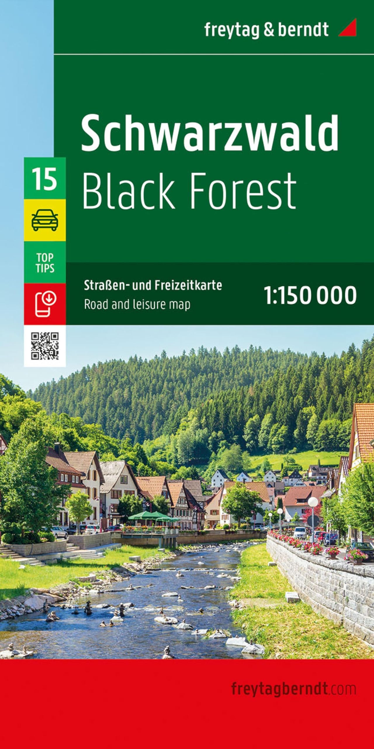 freytag & berndt Straßenkarte Schwarzwald 1:150.000 Leisure, Home & Garden Books