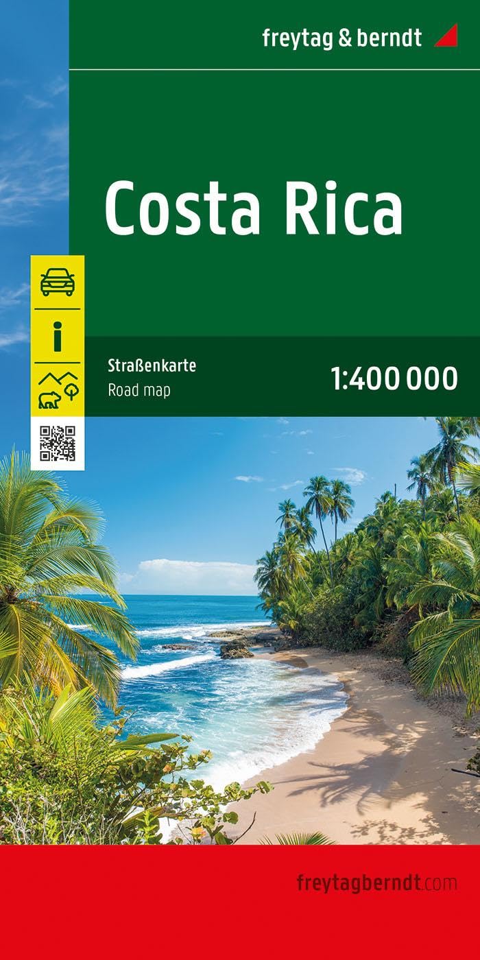 Costa Rica, Straßenkarte, 1:400.000, freytag & berndt: wegenkaart schaal 1:400.000 (freytag & berndt Auto + Freizeitkarten) Leisure, Home & Garden