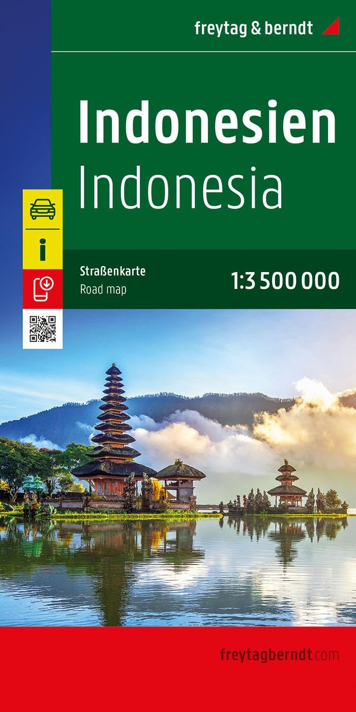 Indonesien, Straßenkarte 1:3.200.000, freytag & berndt (freytag & berndt Auto + Freizeitkarten) Leisure, Home & Garden