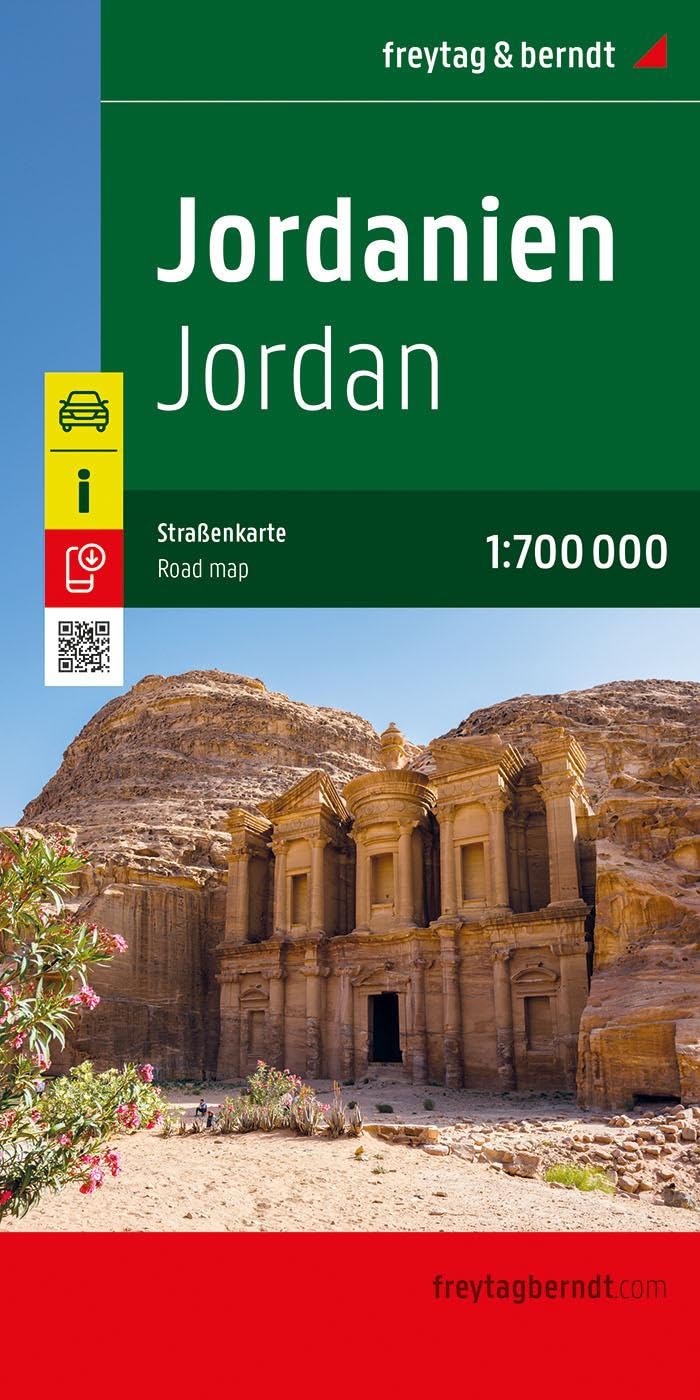 Jordanien, Straßenkarte 1:700.000, freytag & berndt (freytag & berndt Auto + Freizeitkarten) Leisure, Home & Garden