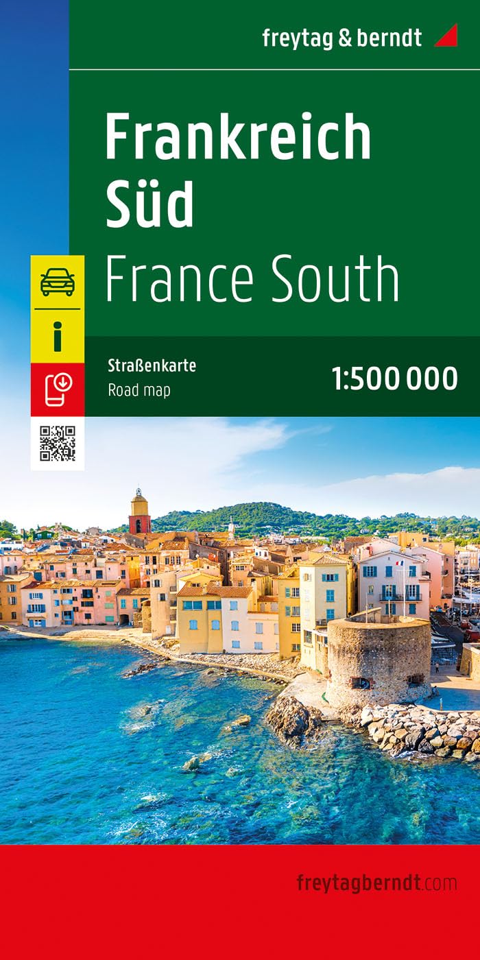 Frankreich Süd, Straßenkarte 1:500.000, freytag & berndt Leisure, Home & Garden