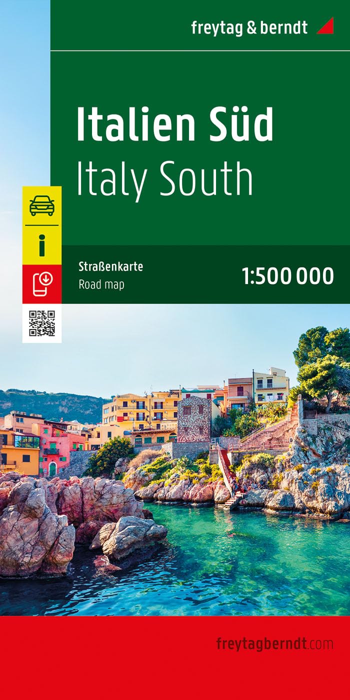 Italien Süd, Straßenkarte 1:500.000, freytag & berndt (freytag & berndt Auto + Freizeitkarten) Leisure, Home & Garden