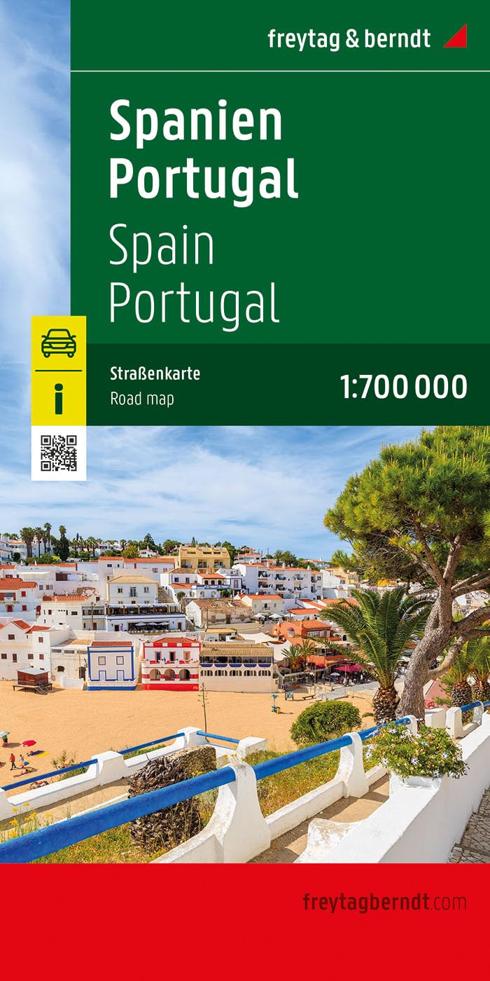Spanien - Portugal, Straßenkarte 1:700.000, freytag & berndt Leisure, Home & Garden