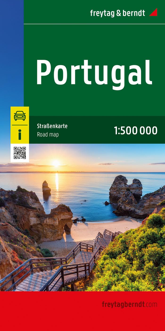Portugal, Straßenkarte 1:500.000, freytag & berndt Leisure, Home & Garden