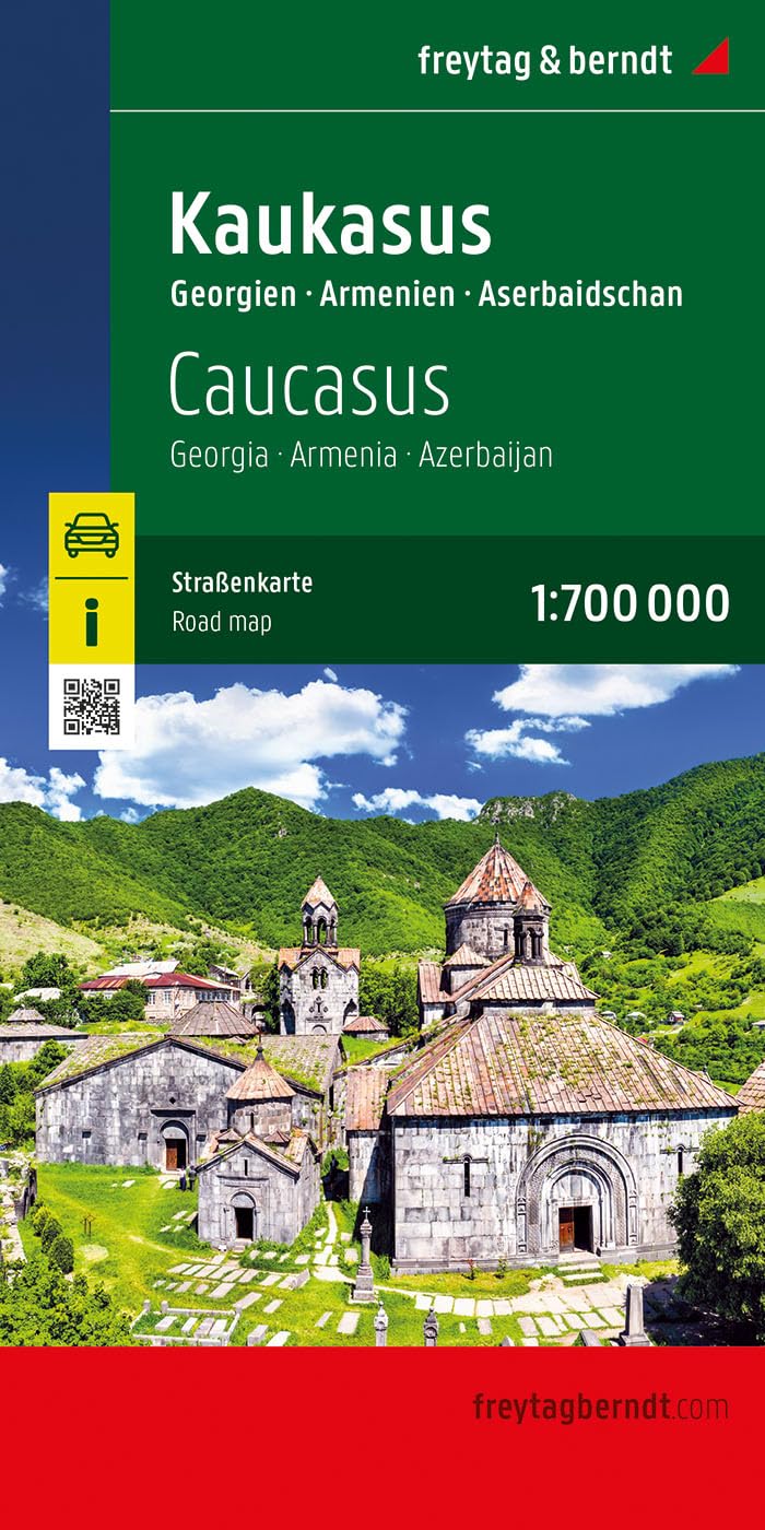 Kaukasus, Straßenkarte 1:700.000, freytag & berndt Leisure, Home & Garden