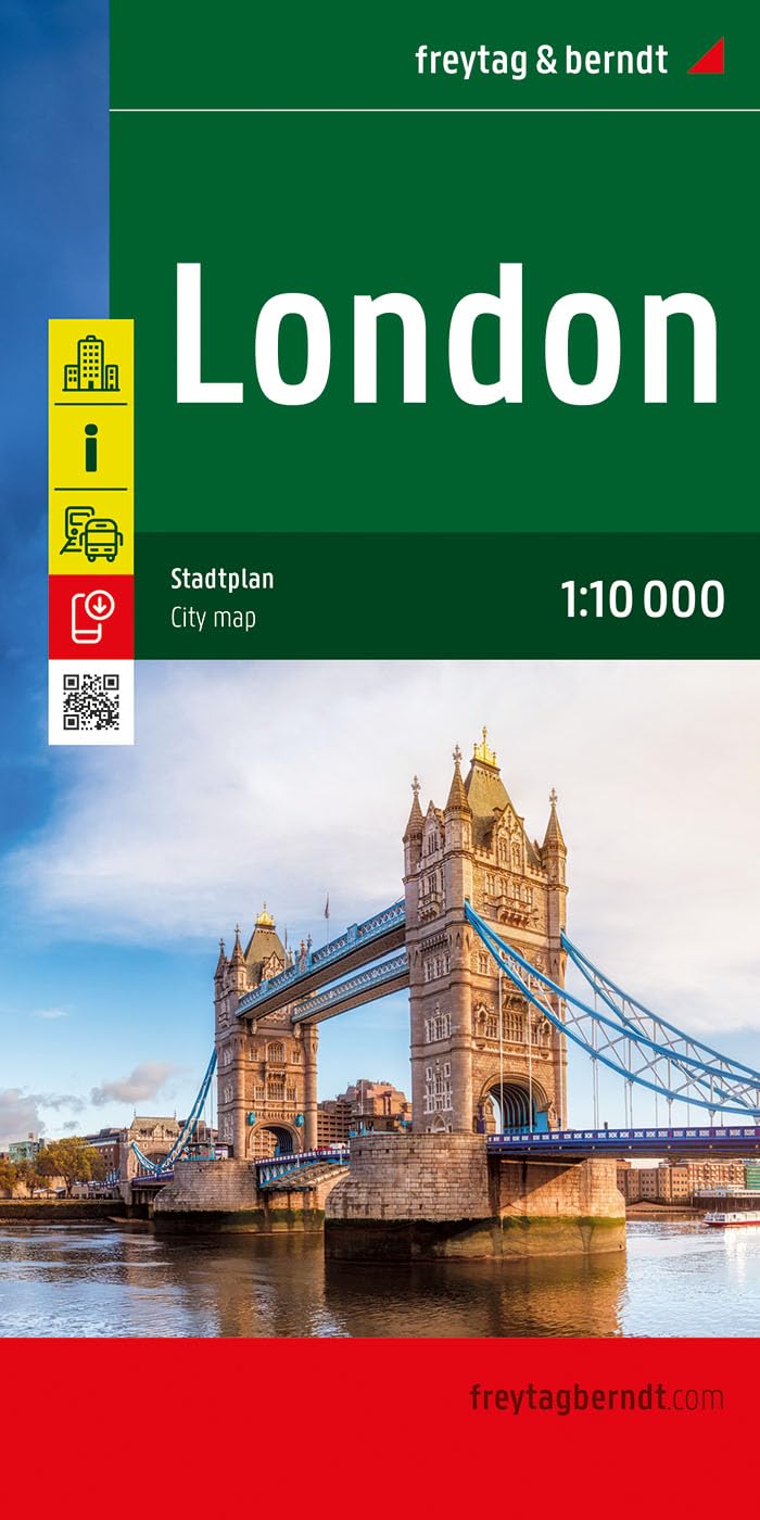 London, Stadtplan 1:10.000, freytag & berndt Leisure, Home & Garden