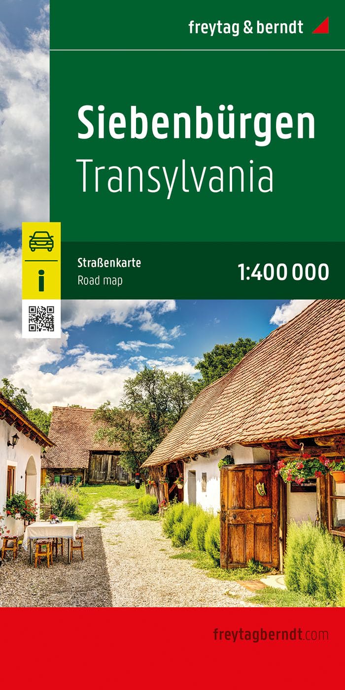 Siebenbürgen, Straßenkarte 1:400.000, freytag & berndt (freytag & berndt Auto + Freizeitkarten) Leisure, Home & Garden