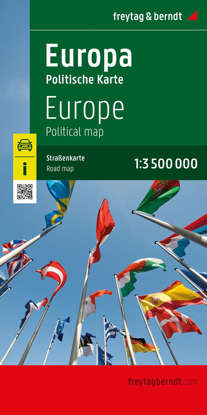 Europa politisch, Straßenkarte 1:3.500.000, freytag & berndt (freytag & berndt Auto + Freizeitkarten) Leisure, Home & Garden