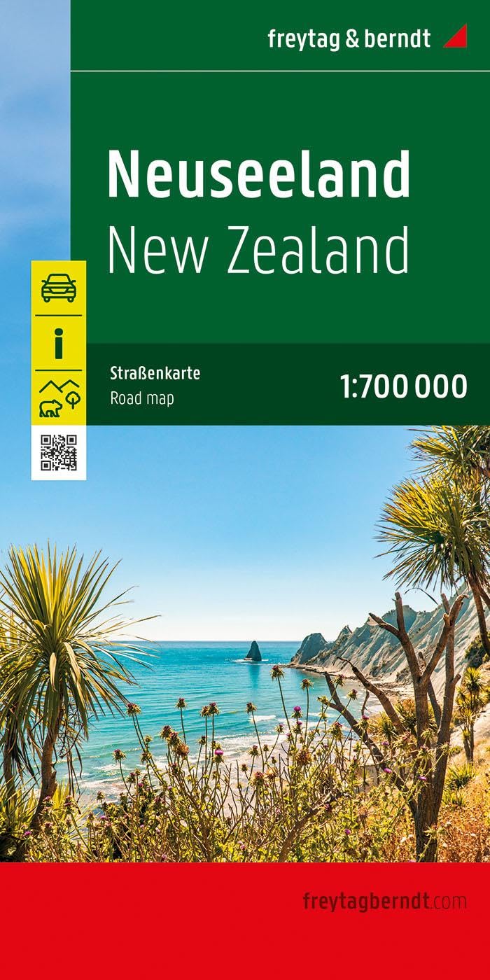 Neuseeland, Straßenkarte 1:700.000, freytag & berndt (freytag & berndt Auto + Freizeitkarten) Leisure, Home & Garden