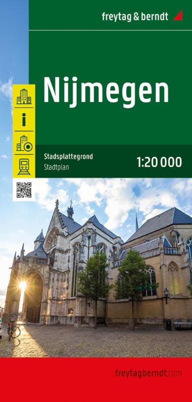Nijmegen, Stadtplan 1:20.000, freytag & berndt Leisure, Home & Garden