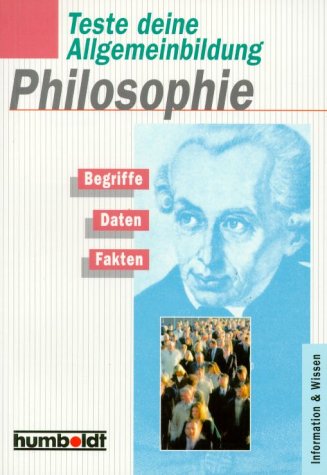 Teste deine Allgemeinbildung: Philosophie General education