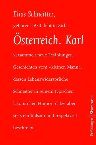 Österreich. Karl Contemporary literature