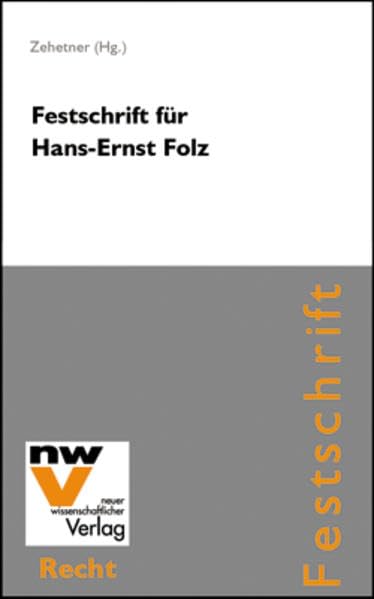Festschrift für Hans-Ernst Folz Law