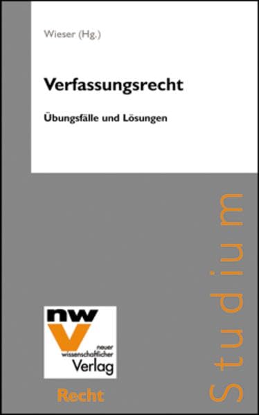 Verfassungsrecht: Übungsfälle und Lösungen book