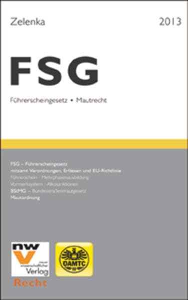 FSG - Führerscheingesetz und Mautrecht book