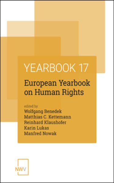 European Yearbook on Human Rights 2017 Law