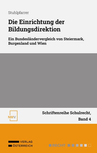 Die Einrichtung der Bildungsdirektion Law