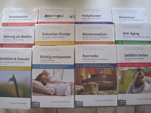 Die Kneipp-Gesundheitsbibliothek in 12 Bänden (Kneipp-Gesundheitsbibliothek - Westdeutsche Zeitung) Health, Nutrition & Fitness