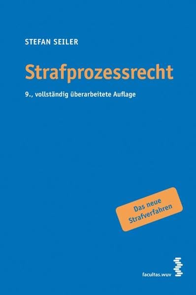 Strafprozessrecht: Das neue Strafverfahren Law